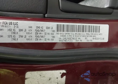 2016 Jeep Grand Cherokee Laredo from USA, damaged, VIN 1C4RJFAG9GC348116